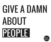 GIVE A DAMNABOUT REFUGEES